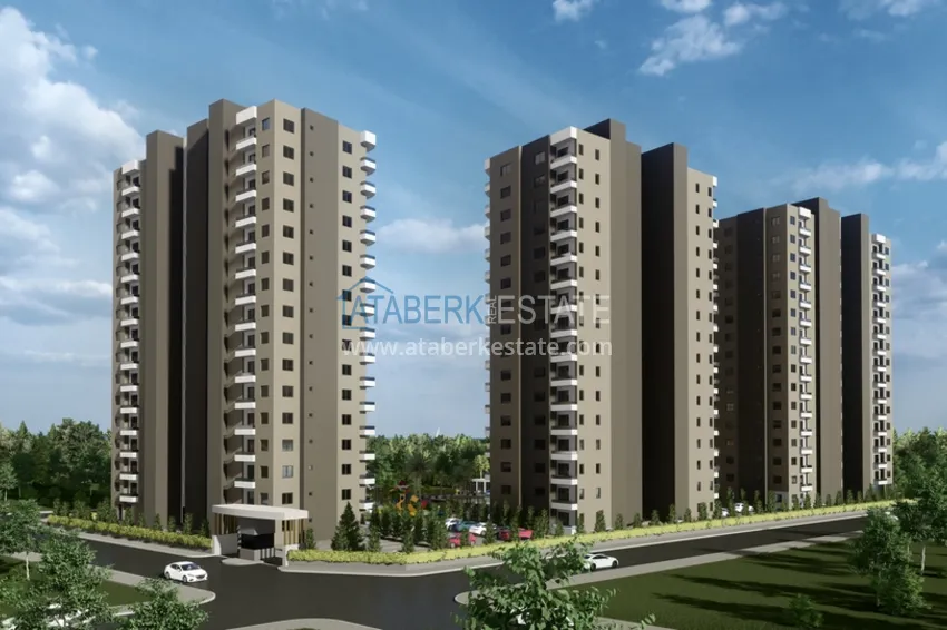 Apartments from a developer in Mersin, Arpachbakhshish district - a new comfort complex 15 