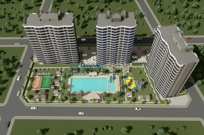 Apartments from a developer in Mersin, Arpachbakhshish district - a new comfort complex 21 