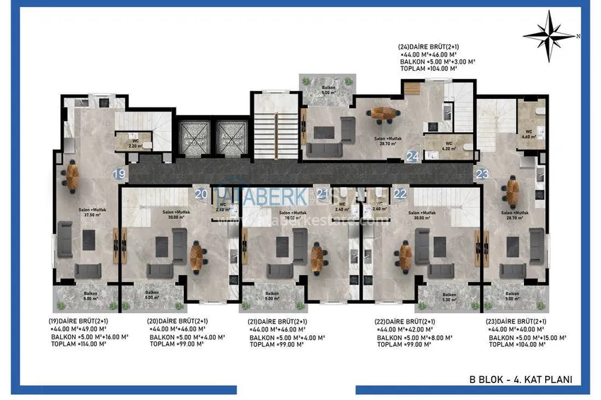 Buy cheap A new complex in Mahmutlar, Alanya. Apartments from the developer 3 