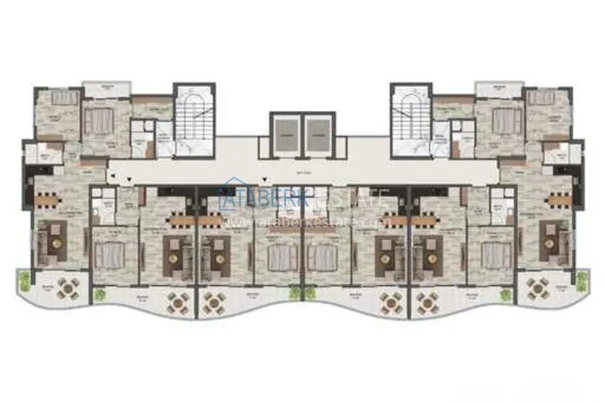 Buy cheap Apartments from a developer in Mersin, Arpachbakhshish district - a new comfort complex 4 