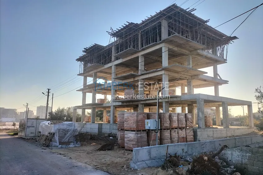 🔥Our project. Apartments at affordable prices in a residential complex under construction - Antalya, Altintash 7 