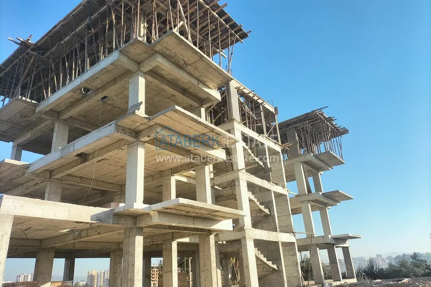 🔥Our project. Apartments at affordable prices in a residential complex under construction - Antalya, Altintash 10 