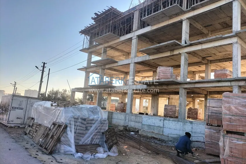 🔥Our project. Apartments at affordable prices in a residential complex under construction - Antalya, Altintash 11 