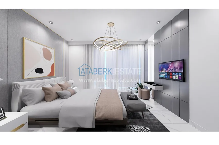 Purchase  Apartments from the developer - a new residential complex in Kargicak, Alanya 26 