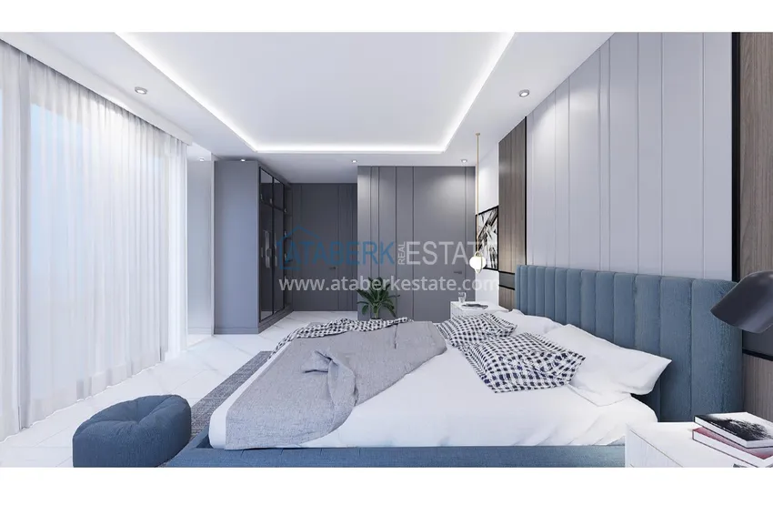 Purchase  Apartments from the developer - a new residential complex in Kargicak, Alanya 40 