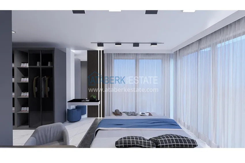 Purchase  Apartments from the developer - a new residential complex in Kargicak, Alanya 43 