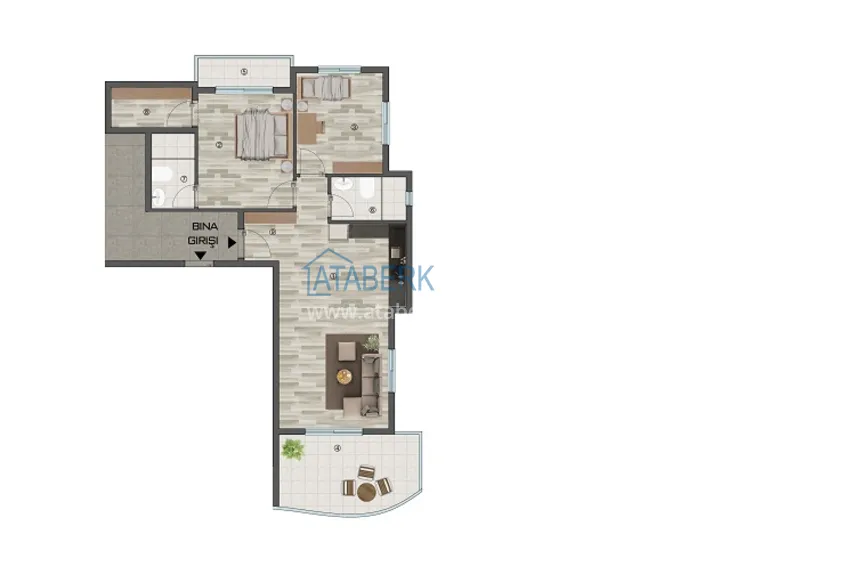 Buy cheap Investment project of a residential complex with expanded infrastructure in the Arpachbakhshish district. 7 