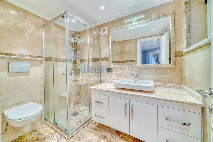 Purchase  Spectacular semi-detached villa with luxury new furniture and the right to citizenship in the Demirtas area 56 