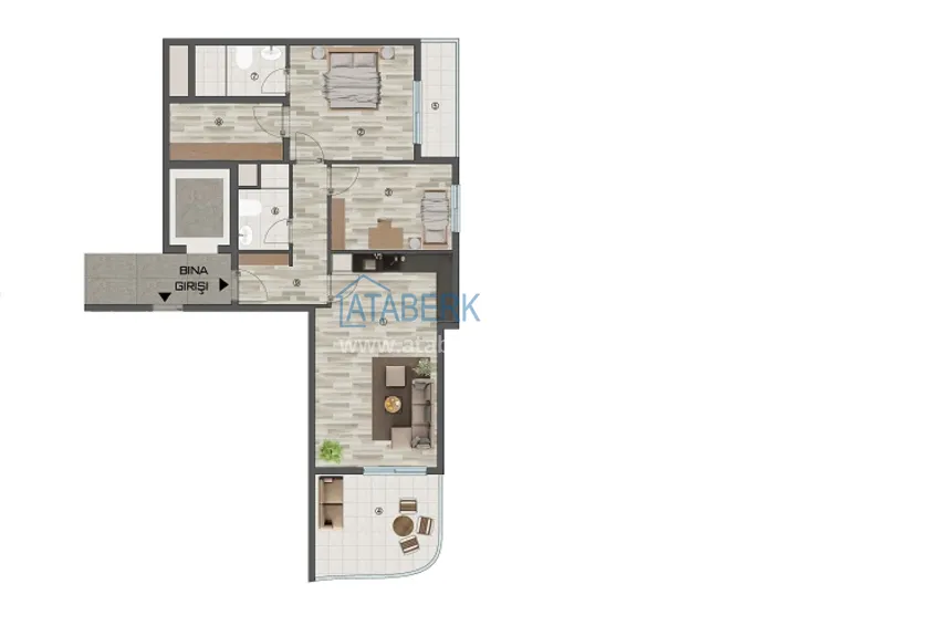 Buy cheap Investment project of a residential complex with expanded infrastructure in the Arpachbakhshish district. 13 