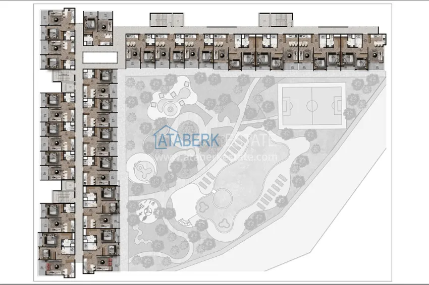 Buy cheap An innovative and modern project at the initial stage of construction in Erdemli. 1 