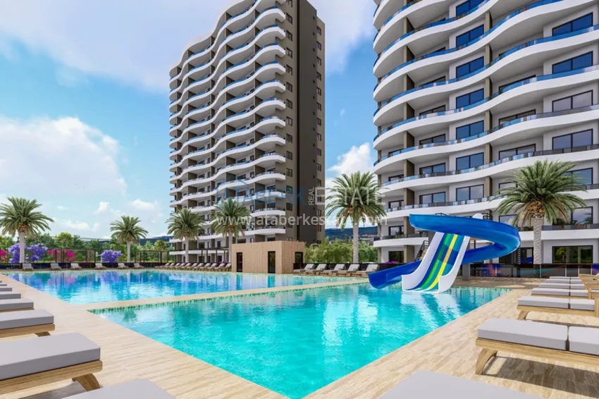 Apartments from a developer in Mersin, Arpachbakhshish district - a new comfort complex 1 