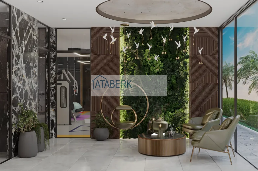 New residence project at the excavation stage in the prestigious area of Alanya — Oba 20 