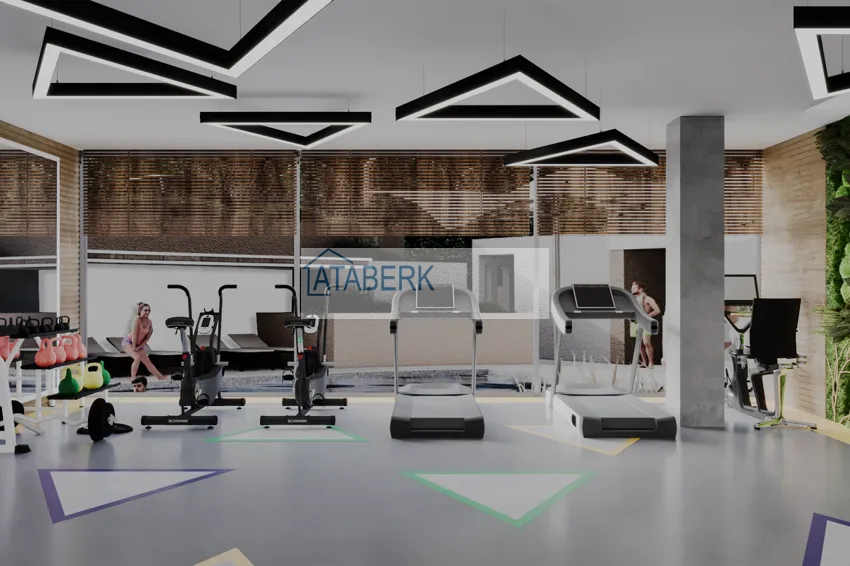 New residence project at the excavation stage in the prestigious area of Alanya — Oba 21 