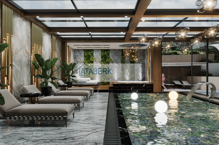 New residence project at the excavation stage in the prestigious area of Alanya — Oba 17 