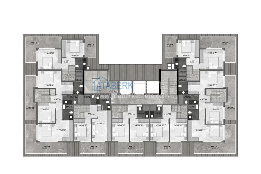 Buy cheap Apartments from a construction company in a comfort class residence - Alanya, Demirtas 1 