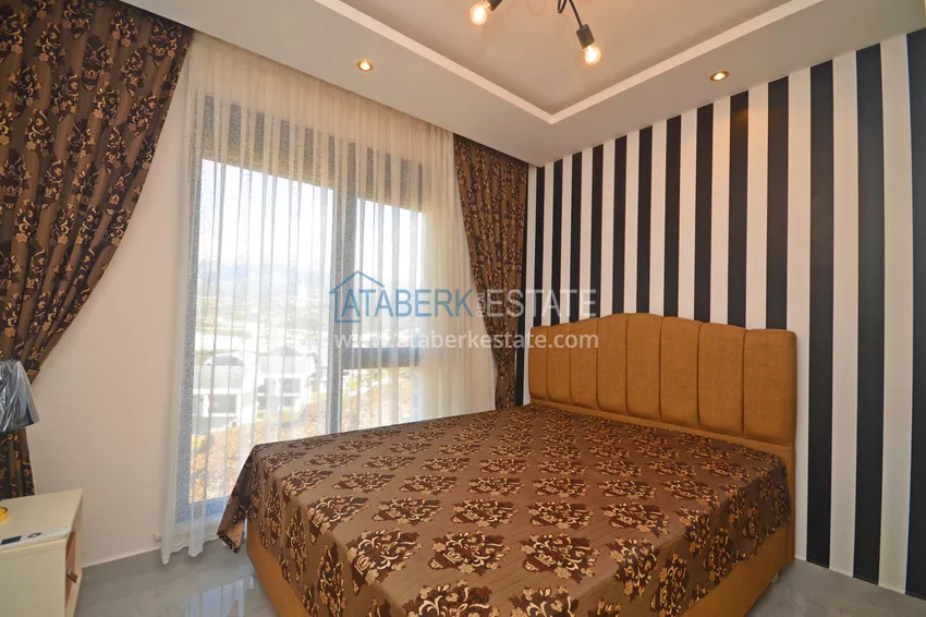 Purchase Furnished 3+1 duplex penthouse with sea view, Kargicak area - Alanya 10 
