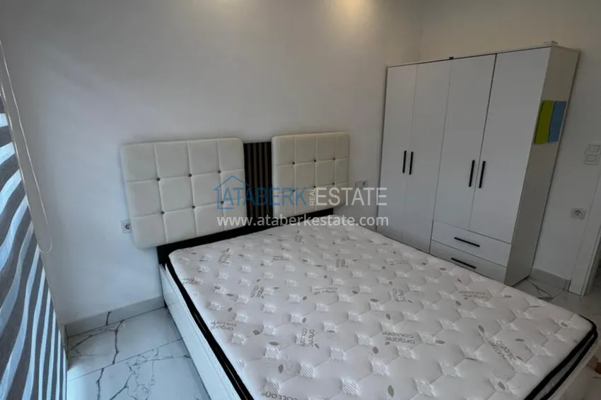 Purchase Apartment 1 + 1 with furniture in a new modern complex, the center of Alanya 10 