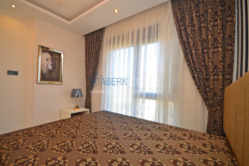 Purchase Furnished 3+1 duplex penthouse with sea view, Kargicak area - Alanya 11 