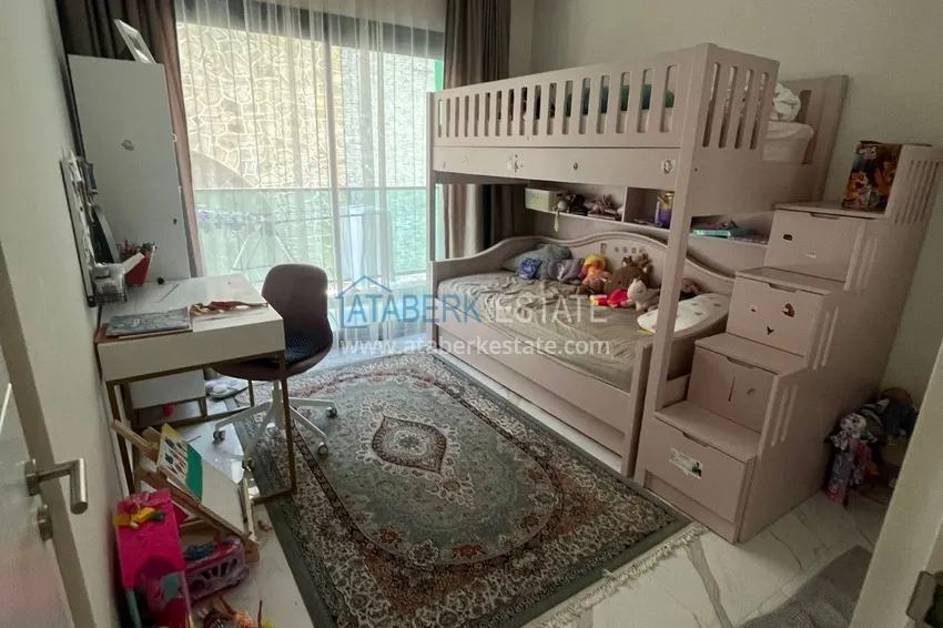 Purchase  3+1 garden duplex in a complex on the beachfront, Kargicak — Alanya 11 