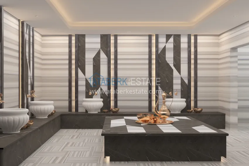 Apartments from a construction company in a comfort class residence - Alanya, Demirtas 25 