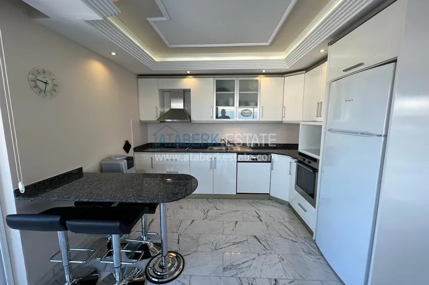 Purchase Stylish 3+1 panoramic penthouse with a modern interior in Alanya, Tosmur district 11