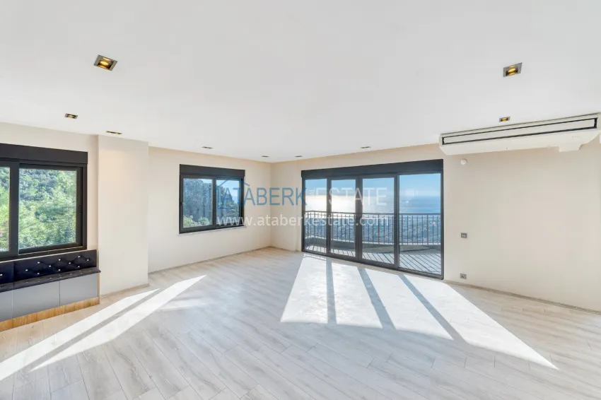 Purchase Real estate for citizenship! Brand new four-storey villa with stunning panoramic views — Alanya, Bektash 11 