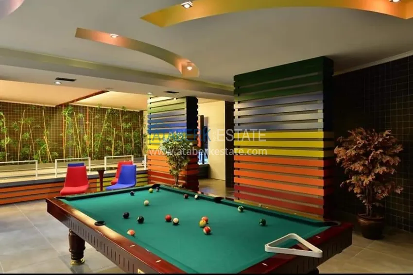 Long-term rental of a furnished one-bedroom apartment in Alanya, Cikcilli District V-2 20