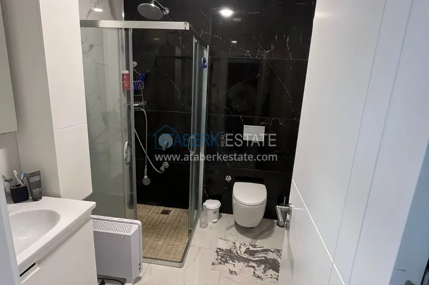 Purchase  3+1 garden duplex in a complex on the beachfront, Kargicak — Alanya 13 