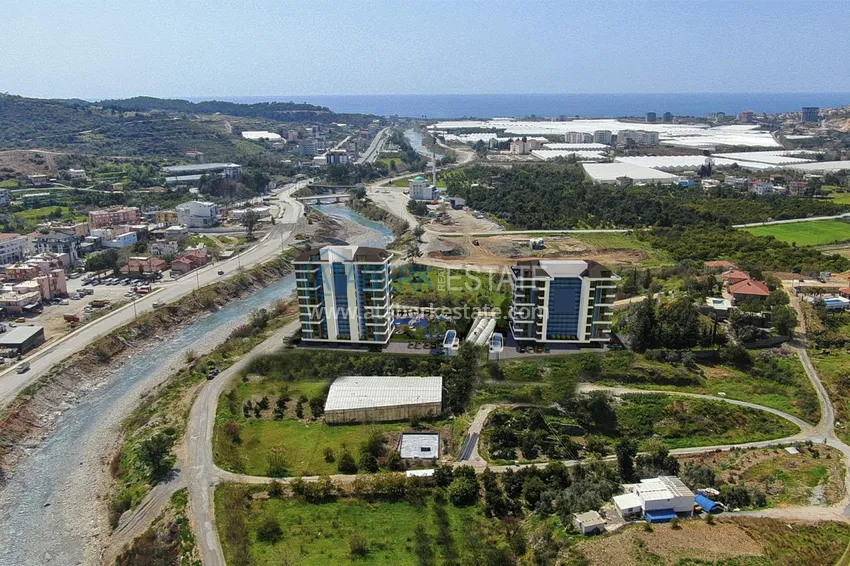 Apartments from a construction company in a comfort class residence - Alanya, Demirtas 13 