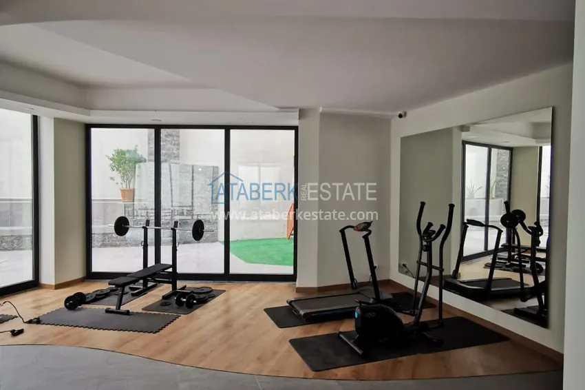 One bedroom apartment with furniture and mountain views, Tosmur - Alanya 13