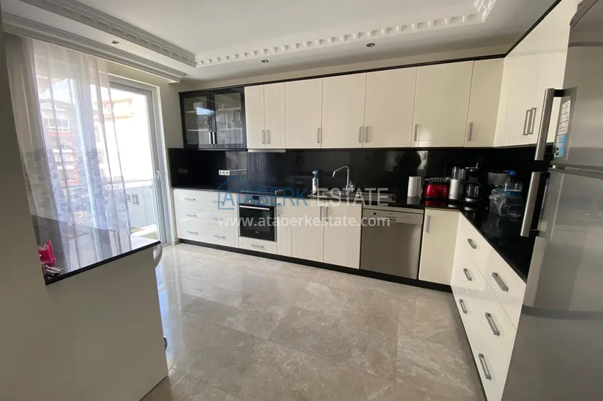 Purchase  Apartment 3 + 1 furnished with sea and mountain views in a complex on the first coastline, Kestel - Alanya 13 