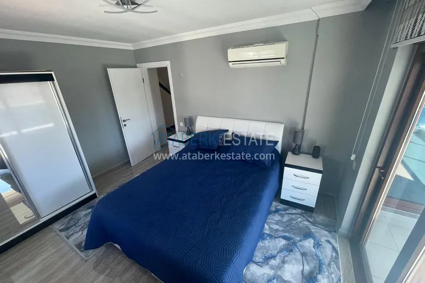 Purchase Furnished duplex penthouse 4 + 1 with mountain views in a prestigious complex, Oba - Alanya 13