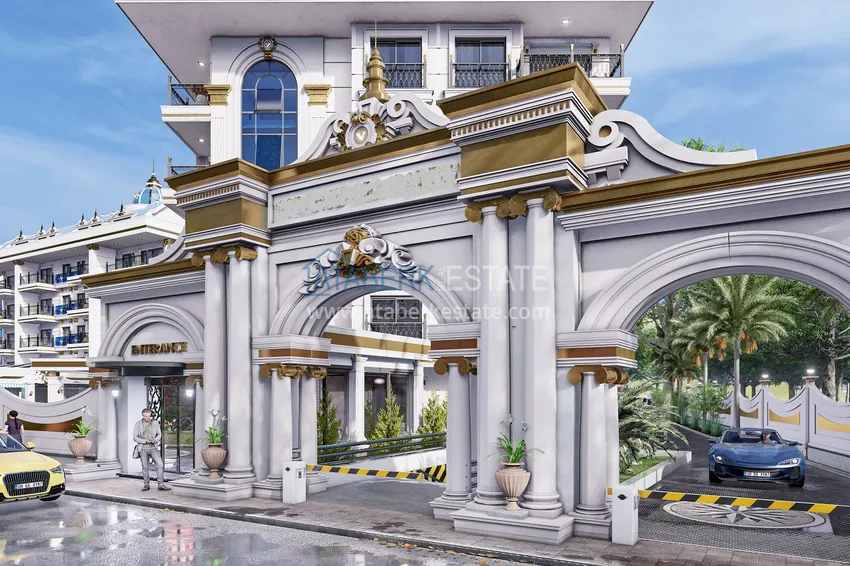 A new investment project for a luxury residential complex in the Oba area 15