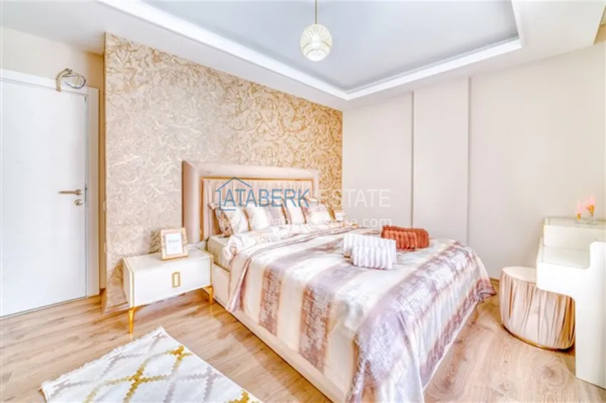 Purchase Apartment 2 + 1 with new furniture and a separate kitchen, Cikcilli area - Alanya 15 