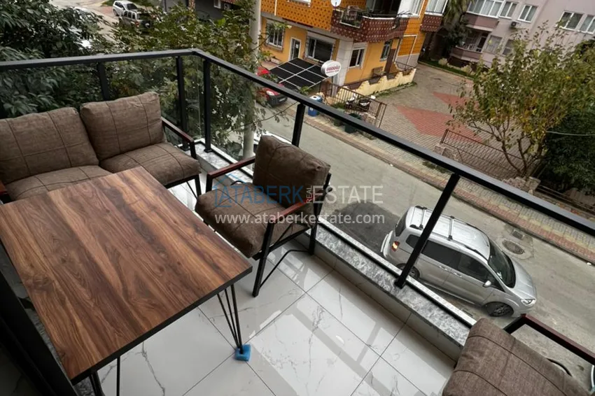 Purchase Apartment 1 + 1 with furniture in a new modern complex, the center of Alanya 14 