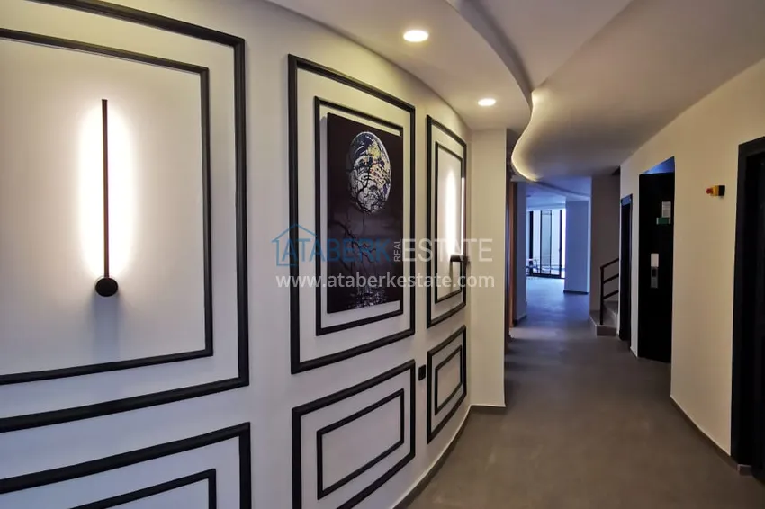 One bedroom apartment with furniture and mountain views, Tosmur - Alanya 14