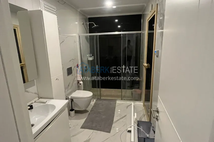 Purchase  3+1 garden duplex in a complex on the beachfront, Kargicak — Alanya 15 