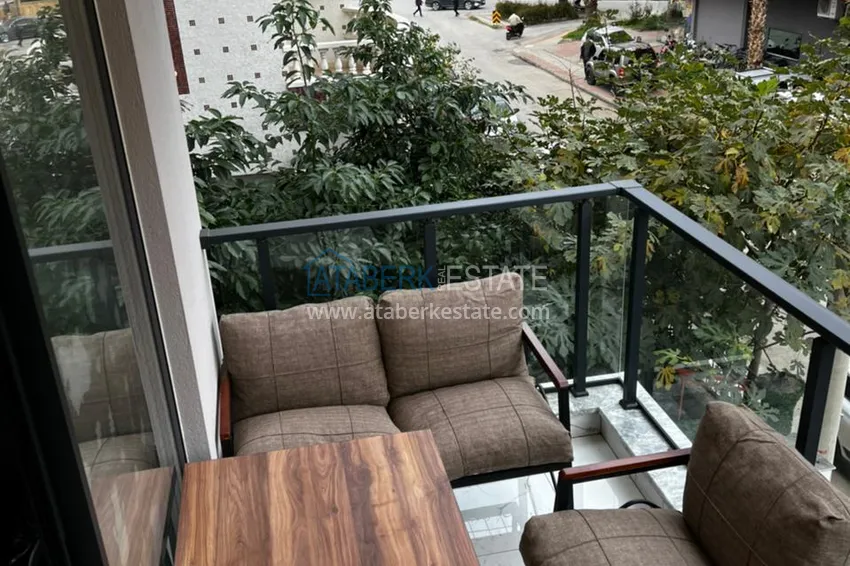 Purchase Apartment 1 + 1 with furniture in a new modern complex, the center of Alanya 15 