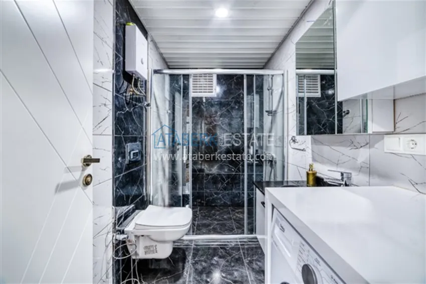 Purchase Apartment 2 + 1 with new furniture and a separate kitchen, Cikcilli area - Alanya 16 