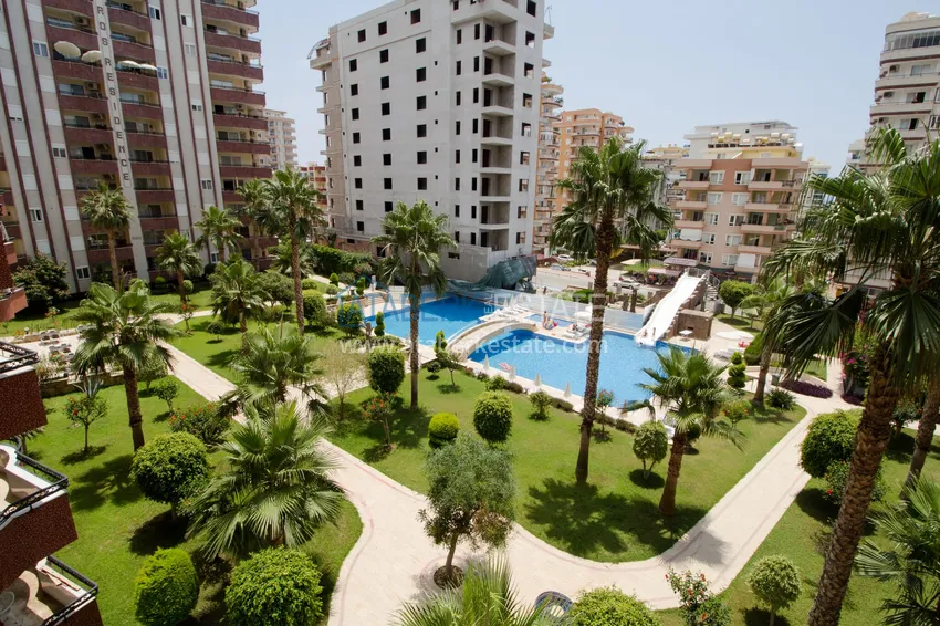 Purchase  Apartment 3+1 with furniture, mountain and sea views — Alanya, Mahmutlar district 13 