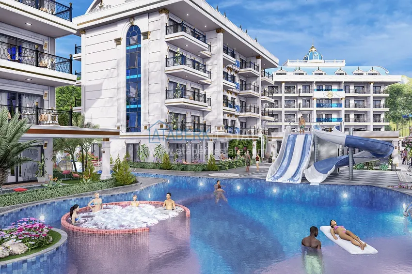 A new investment project for a luxury residential complex in the Oba area 17