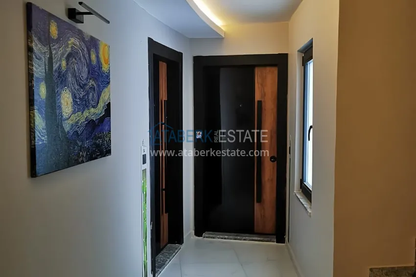 One bedroom apartment with furniture and mountain views, Tosmur - Alanya 16