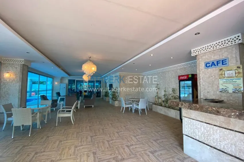 Furnished duplex penthouse 4 + 1 with mountain views in a prestigious complex, Oba - Alanya 21