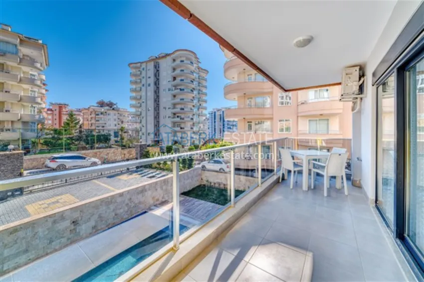 Purchase Apartment 2 + 1 with new furniture and a separate kitchen, Cikcilli area - Alanya 18 