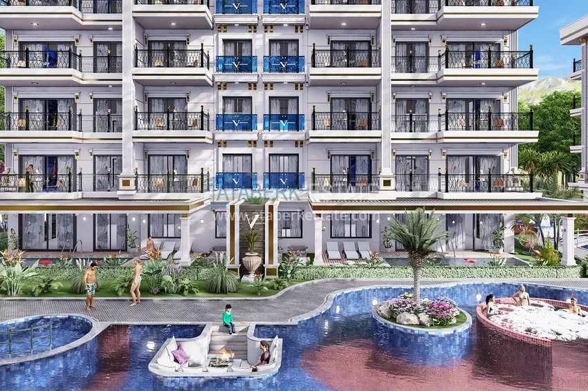 A new investment project for a luxury residential complex in the Oba area 19