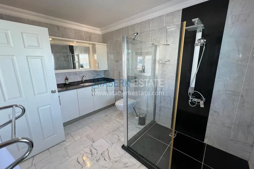 Purchase Stylish 3+1 panoramic penthouse with a modern interior in Alanya, Tosmur district 20