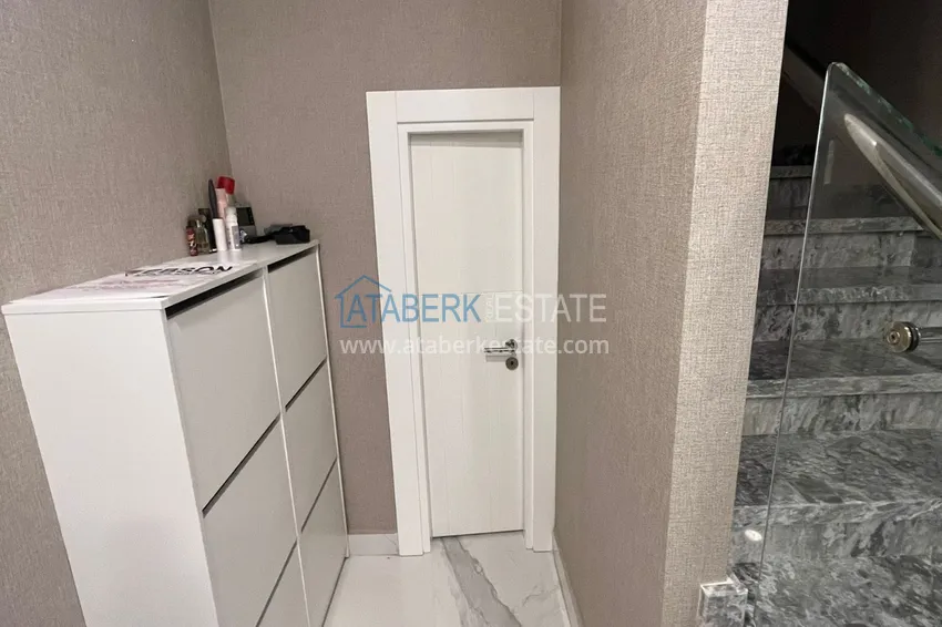 Purchase  3+1 garden duplex in a complex on the beachfront, Kargicak — Alanya 18 