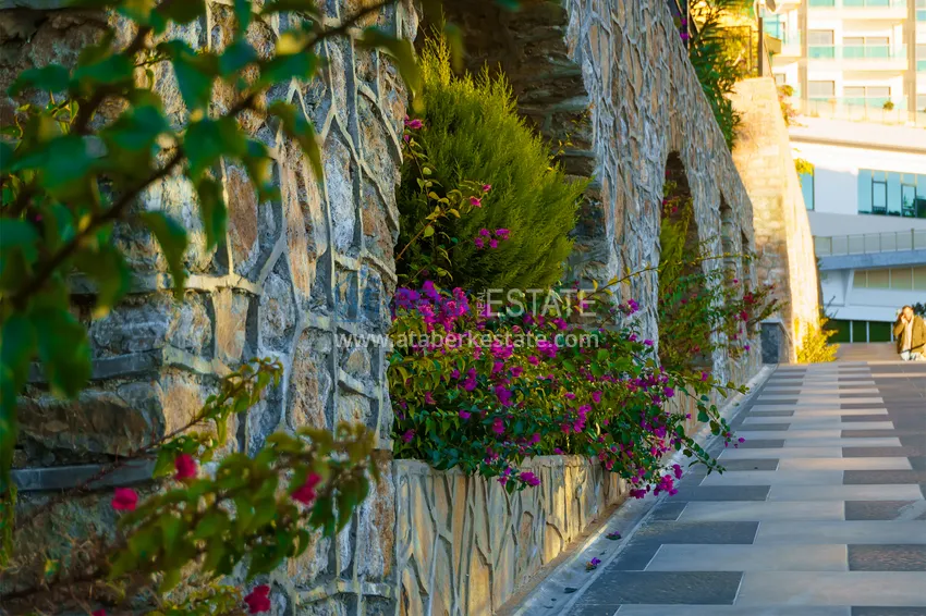 3+1 garden duplex in a complex on the beachfront, Kargicak — Alanya 22 