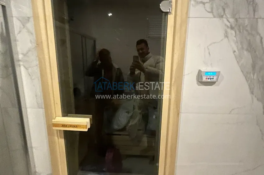 Purchase  3+1 garden duplex in a complex on the beachfront, Kargicak — Alanya 19 