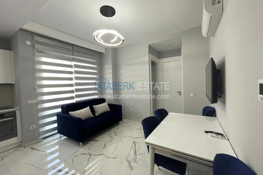 Purchase  Furnished 1+1 apartment for rent in the center of Alanya No. 21 1 